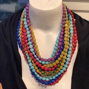 Bright and fun beaded necklace
